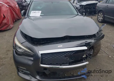2015 Infiniti Q50 Premium из США, поврежденный, VIN JN1BV7AP9FM347667